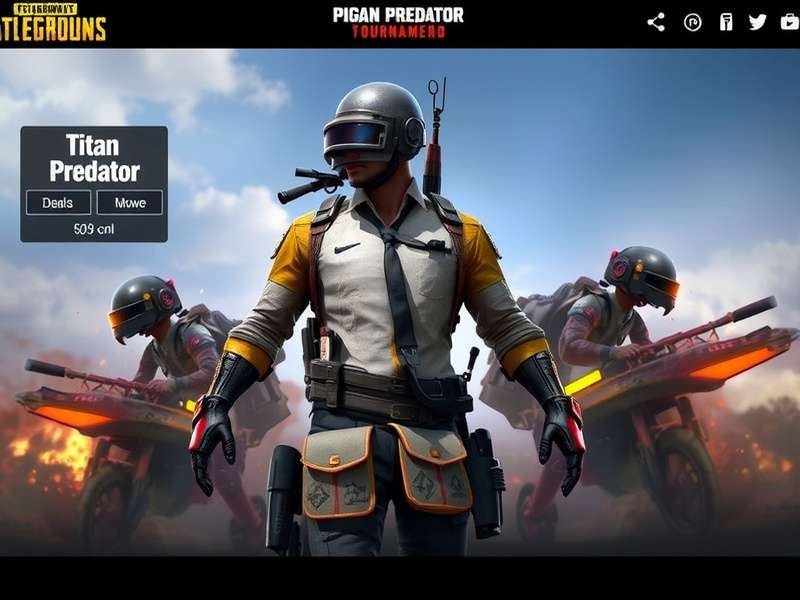 PUBG Titan Predator Gameplay